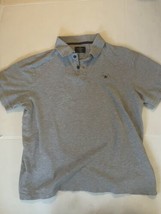 Hackett London Tailored Logo Men’s Polo Shirt Gray Size XL - £31.11 GBP