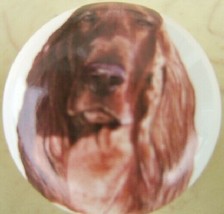 Ceramic Cabinet Knobs Knob w/ Irish Setter DOG Lg - £3.63 GBP