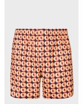 PAUL SMITH Underwear London PEACHES Print COTTON Boxer SHORTS ( S ) - £51.65 GBP