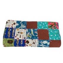 Handmade Lap Quilt Blanket Cats Dogs Planes Cars 40&quot; x 36&quot; - £23.15 GBP