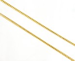 22&quot; Unisex Chain 10kt Yellow Gold 384795 - £811.15 GBP