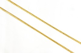 22&quot; Unisex Chain 10kt Yellow Gold 384795 - £782.91 GBP