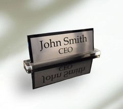 Custom Desk Name Plate | Desk Plaque | Office Executive Desk Sign | Personalized - £11.86 GBP