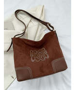 Suede Patch Adjustable Strap Tote Bag - €26,04 EUR