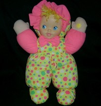 Vintage Baby&#39;s N Things Baby Girl Doll Stuffed Animal Plush Toy Lights Up Music - £26.57 GBP