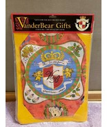 North American Bear Co Muffy Vanderbear NEW Gift for Alice 100% Silk Scarf - £12.69 GBP