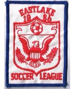 Vintage Sports Patch Eastlake Soccer League 1986 3&quot; x 4.5&quot; - $7.91