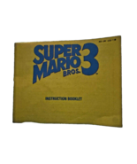 Super Mario Bros. 3 Left Bros. Instruction Manual Booklet Only Nintendo Nes - $28.05