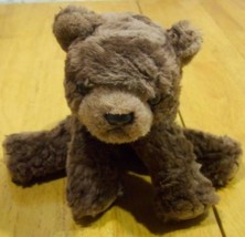 TY CUTE COCOA BROWN TEDDY BEAR 10&quot; Plush STUFFED ANIMAL Toy 1996 - $16.34