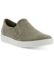 ECCO Womens Soft Classic Slip-On Sneakers Color Vetiver Size 4 M - $108.90