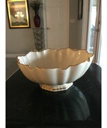 Vintage Lenox Footed 24K Gold Trim Candy/Nut Dish Hand decorated - $37.39