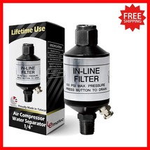Versatile Air Compressor Water Separator: Essential for Professional &amp; D... - $535.95 MXN