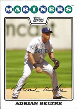 2008 Topps #199 - Adrian Beltre - Seattle Mariners - £1.01 GBP