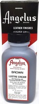 Angelus BROWN LUSTRE CREAM Cleaner Polish Conditioner Leather shoes boot... - $527.88 MXN