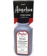 Angelus BROWN LUSTRE CREAM Cleaner Polish Conditioner Leather shoes boot... - $522.32 MXN