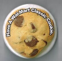 wal mart pin back button Pinback #7 - $14.80