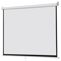100&quot; Big Projector Screen 16:9 Projection Hd Home Theater Portable Movie... - £69.24 GBP