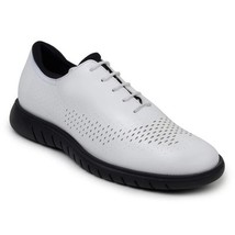 Belvedere Men's Shoes Maxim Wingtip Rich Patent Leather White Sneaker image 3