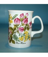Fine Bone China Wildflowers Tea Cup Mug Purple Pink Floral Duchess Rest Harrow - $7.95