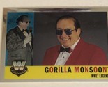 Gorilla Monsoon WWE Heritage Chrome Topps Trading Card 2006 #76 - £1.54 GBP