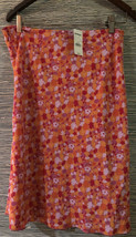 Express Multi Color Floral Skirt Size 11/12 Brand New With Tag - £23.50 GBP