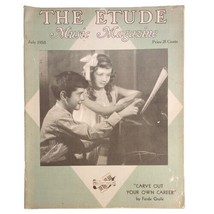 Vintage The Etude Music Magazine July 1938 Carve Out Your Own Career Ferde Grofe - £4.35 GBP