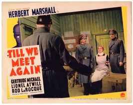 Robert Florey&#39;s TILL WE MEET AGAIN (1936) Nurse Gertrude Michael Interrogated  - £57.84 GBP