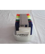 Lot of 37 Office Depot &amp; Staples 2HD 3.5” Floppy Disks 1.44 MB in Storag... - $445.81 MXN