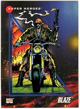 Marvel 1992 Impel Super Heroes Blaze Trading Card #44 Ornate EUC Sleeved - $2.00