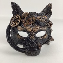 KBW Steampunk Wild Wolf Face Mask Adult Halloween Costume Cosplay Gears - £21.40 GBP