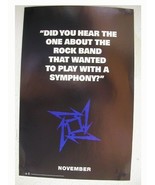 Metallica Promo Posters Et Metallic-
show original title

Original TextM... - $18.56 CAD