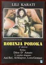 Original Vintage Movie Poster L&#39;Alcova 1985 Joe D&#39;Amato Lilli Carati Ugo... - £26.77 GBP