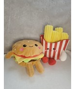 Plush Hug Me Cheese Burger and Fries Connected at Arms Walgreens Stuffed... - $8.75