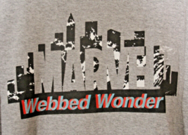 Marvel Webbed Wonder W/ Skyline Big T-Shirt 5X Heather Gray - £11.64 GBP