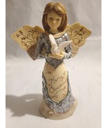 Merry Christmas Angel Figurine Elements by Pavilion 5.5” Y2K   - €16,13 EUR