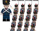 16PCS Napoleonic Wars FRENCH ARTILLERY Soldiers Minifigures Building Blo... - $28.98
