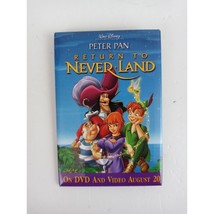 Walt Disney Peter Pan Return To Neverland Movie Promo Pin Button - $157.11 MXN