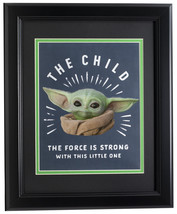 Bébé Yoda Encadré 8x10 The Enfant Photo - $67.89