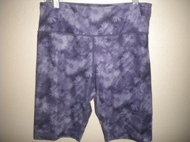Mondetta Girls Size Large 14/16 Purple Anti Chaffing Stretch Bike Shorts NWOT - £6.39 GBP