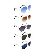 Unisex Adult Aviator Sunglasses (Pack of 5) - £13.83 GBP