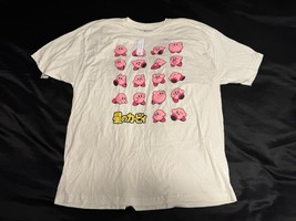 Kirby Graphic T-Shirt Nintendo Official Licensed 2XL Cute Character Poses - £10.11 GBP