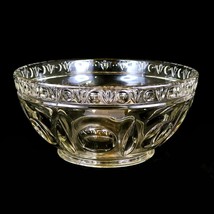 Colony Classique-Clear Salad Bowl Vintage Mid-Century Indiana Pressed Gl... - $29.70