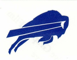 REFLECTIVE Blue Buffalo Bills fire helmet decal sticker window sizes to 12&quot; - £2.72 GBP+