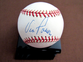 Vic Power 6 X ALL-STAR 7 X Gg Indians Twins Signed Auto Vintage Oal Baseball Jsa - £156.90 GBP