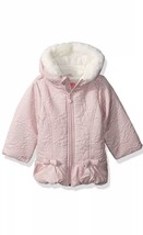 Lippett Girls Toddler Sueded Microfiber Quilted Puffer Jacket, Mauve, 2T - £16.59 GBP