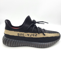 adidas Yeezy Boost 350 V2 Core Black Green 2016 BY9611 Size 13 No Box Fast Ship - £250.28 GBP