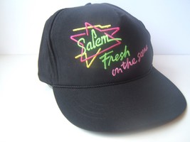 Salem Fresh on the Scene Cigarette Hat Vintage Black Snapback Baseball Cap - £24.73 GBP