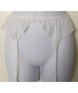 Journelle Allegra Suspender belt &amp; stockings White Size Medium - $418.21 MXN