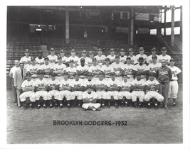 1952 BROOKLYN DODGERS 8X10 TEAM PHOTO BASEBALL PICTURE MLB - $4.94