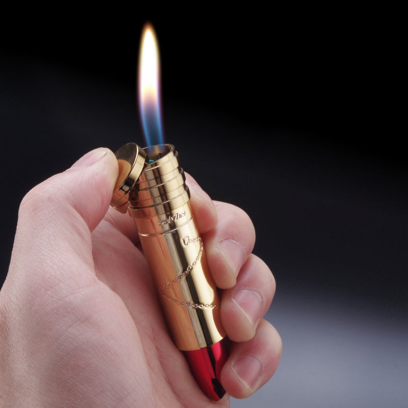 Lip Stick Bottom Open Butane Lighter (Without Fuel) - $15.95